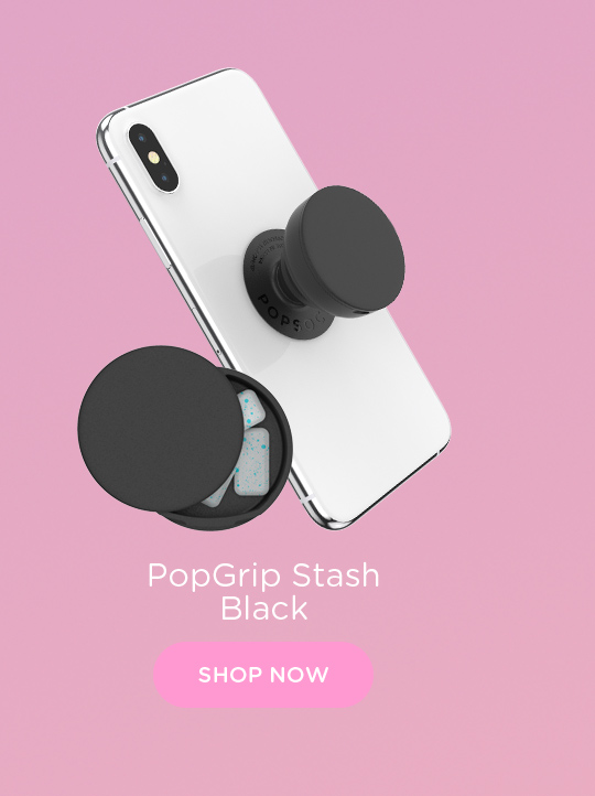 Shop PopGrip Stash Black