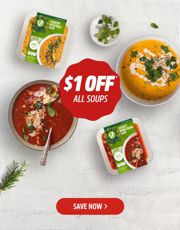 "Shop meals as low as $6.95 each, with even more on sale, including Kombucha, soups & snacks. No promo code needed, we''ve done the discounting for you.   Hurry, this won''t last long"
