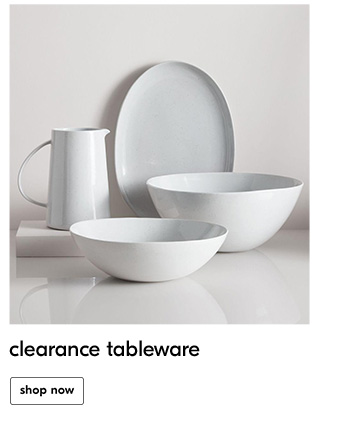clearance tableware