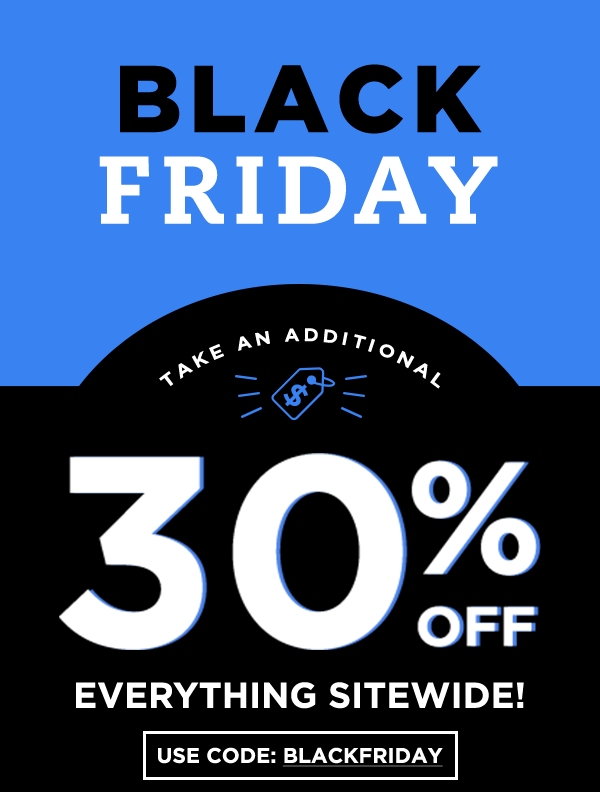 30% Off Everything Sitewide