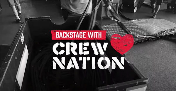 Backstage with Crew Nation
