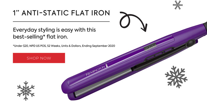 Shop Now: 1 inch Anti Static Flat Iron