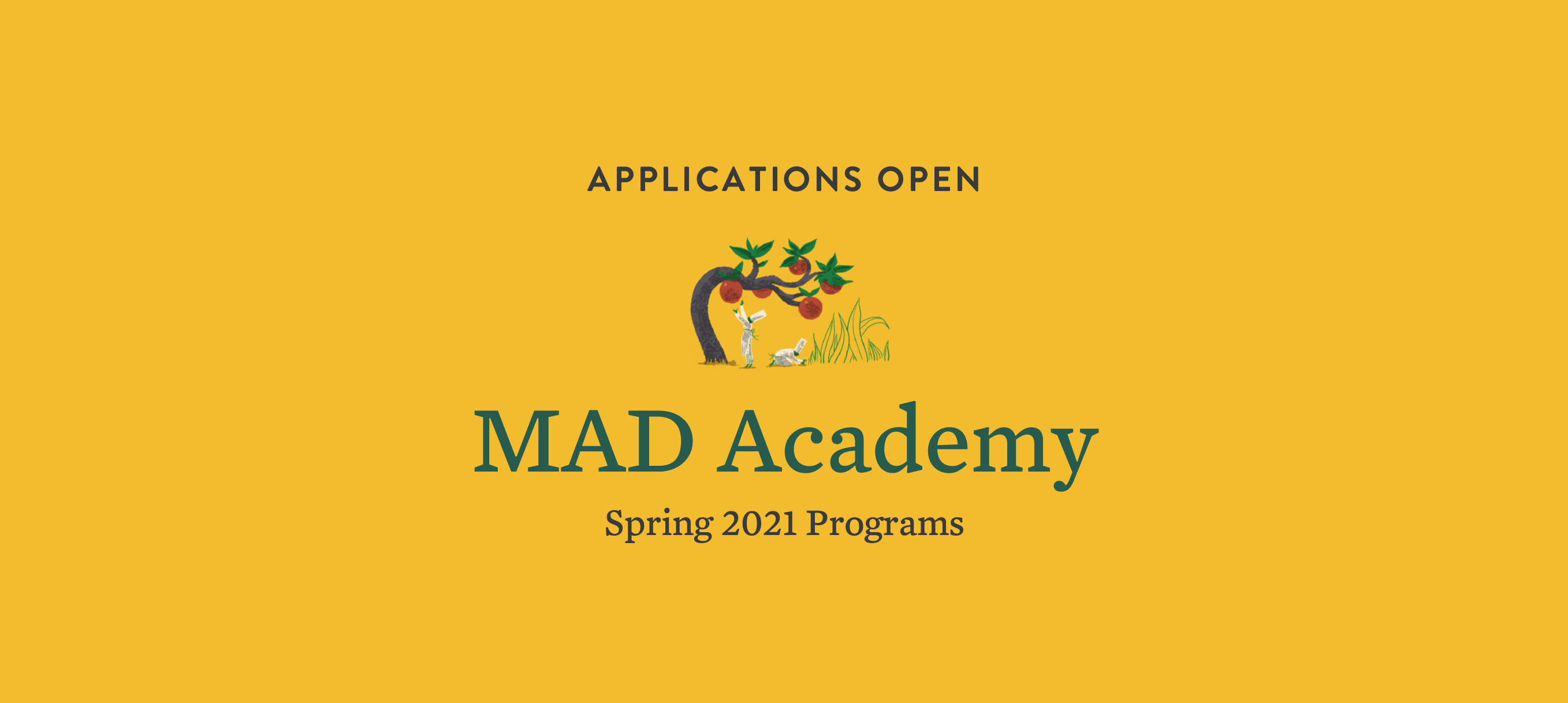 MAD Academy Applications Open
