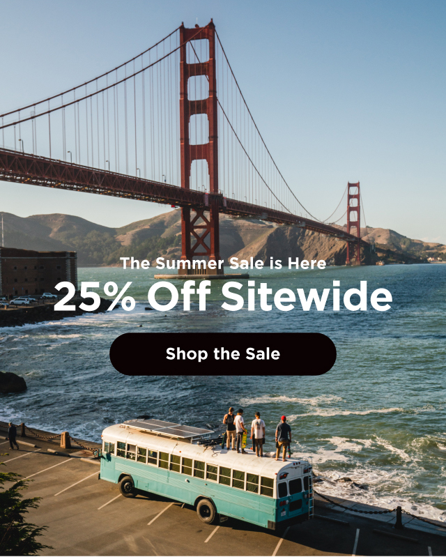 Summer Sale! 25% OFF Sitewide