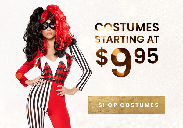 Shop Costumes starting at $9.95