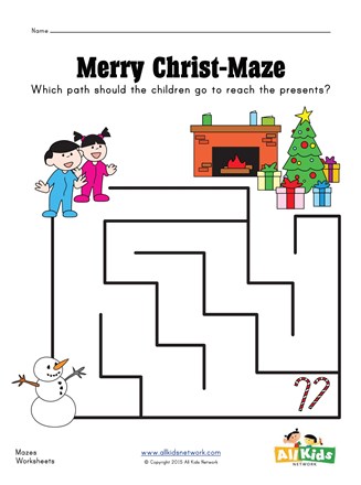 Christmas Maze