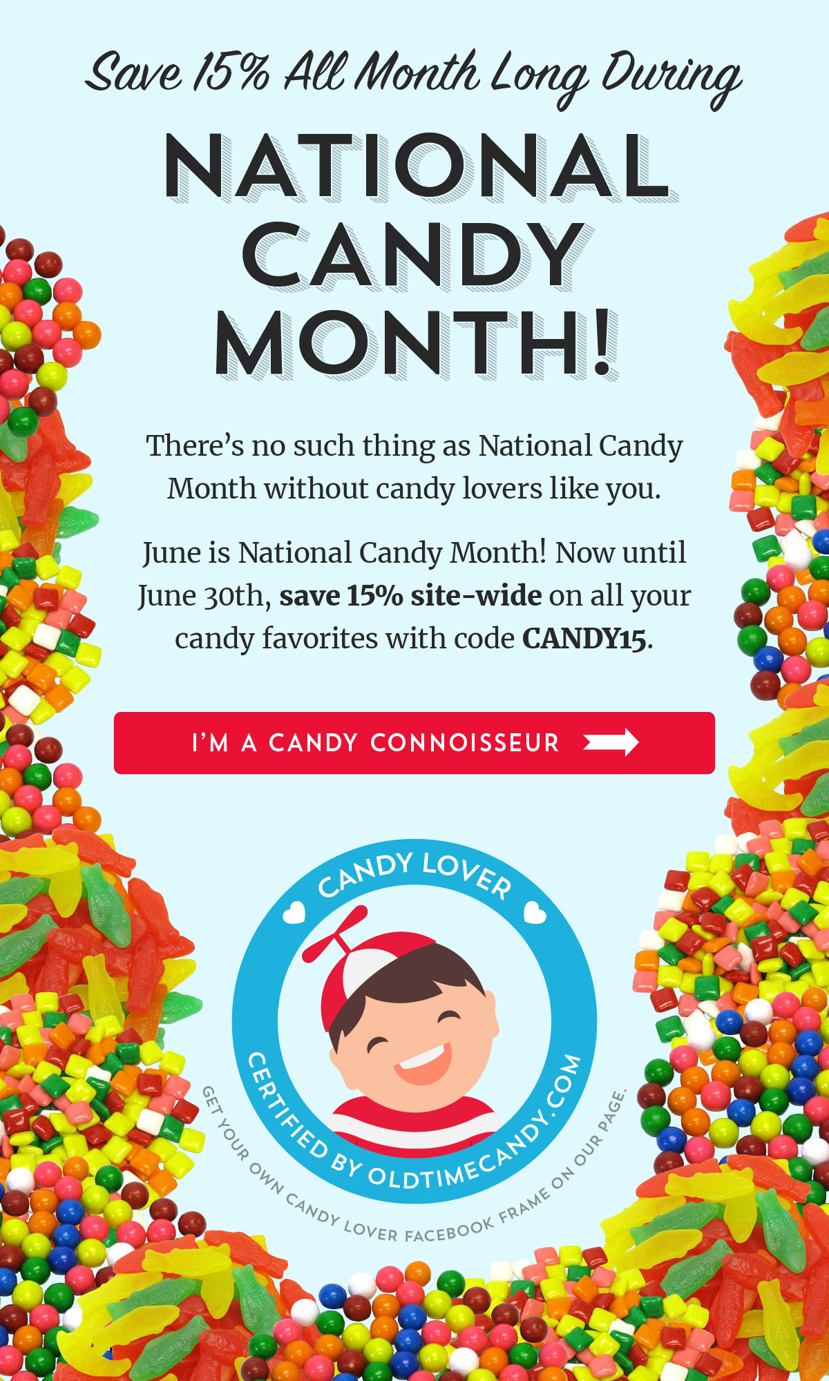 National Candy Month Promo Image