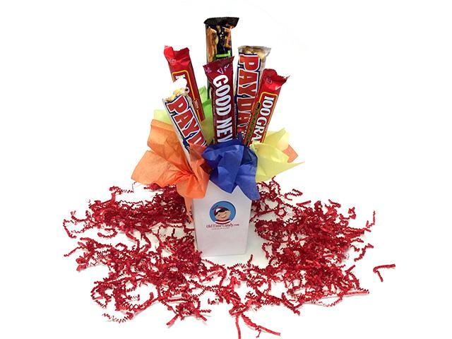 Image of Candy Bar Bouquet - Assortment of Candy Bars
