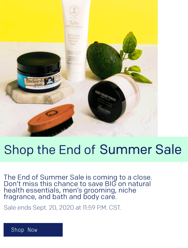 Shop the End of Summer Sale