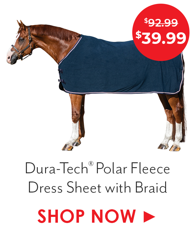 Dura-Tech Polar Fleece Dress Sheet with Braid
