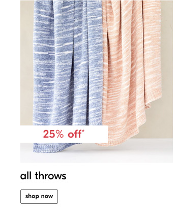 All Throws - Shop Now