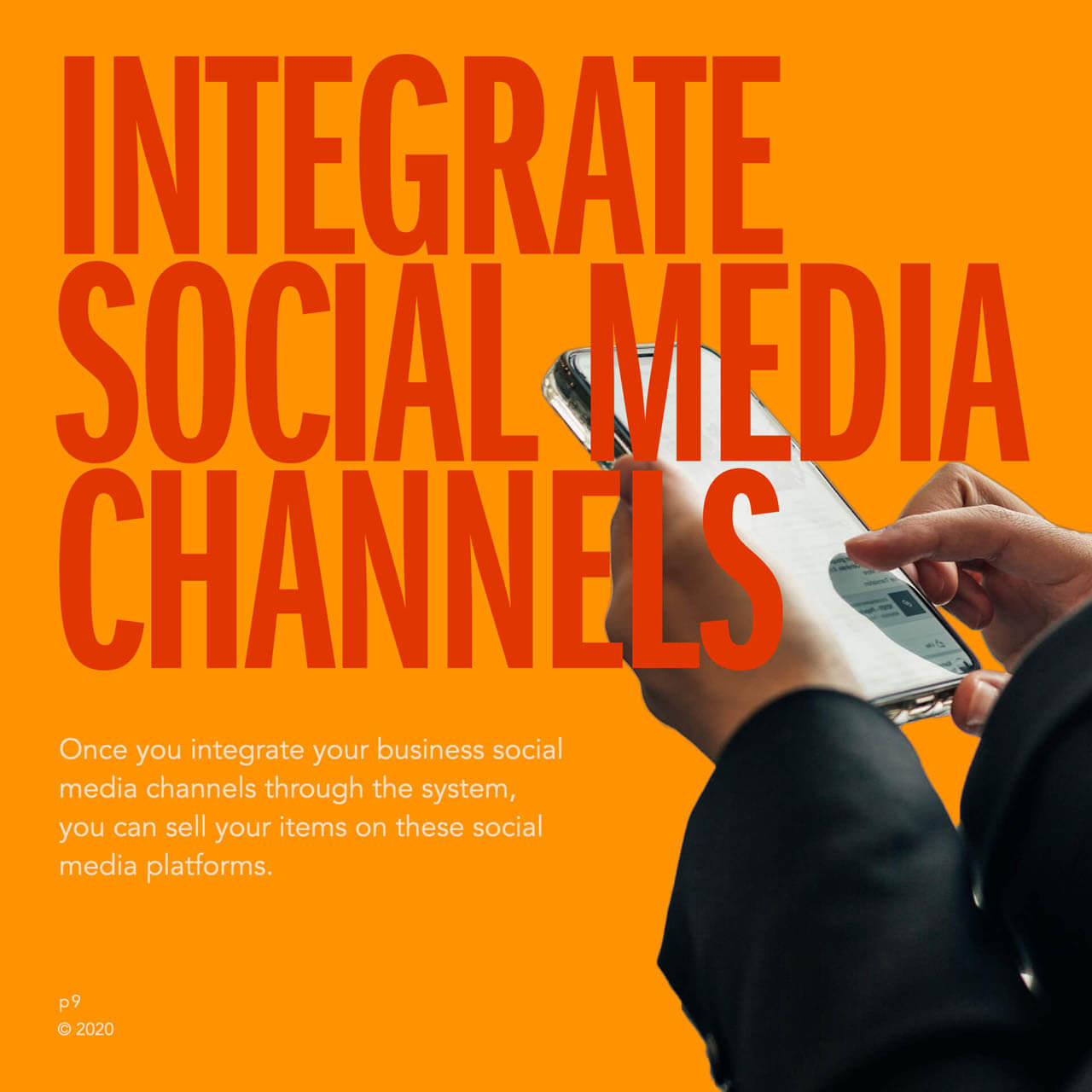 Integrate social media channels