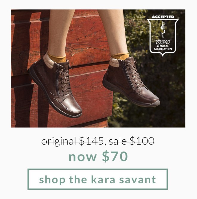 Original $145, Sale $100, now $70! Shop the Kara Savant