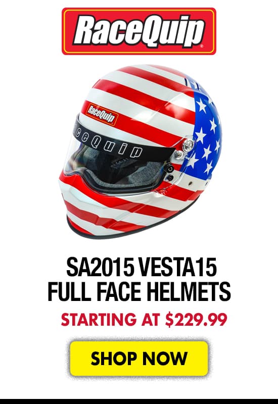 RaceQuip SA2015 Vesta15 Full Face Helmets - Starting at $229.99