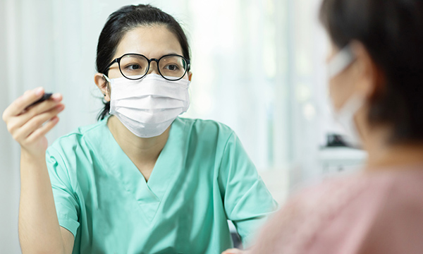 COVID-19: surgical masks compulsory for all hospital staff in England from 15 June