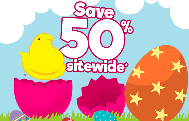 SAVE 50% sitewide* (some exclusions apply)