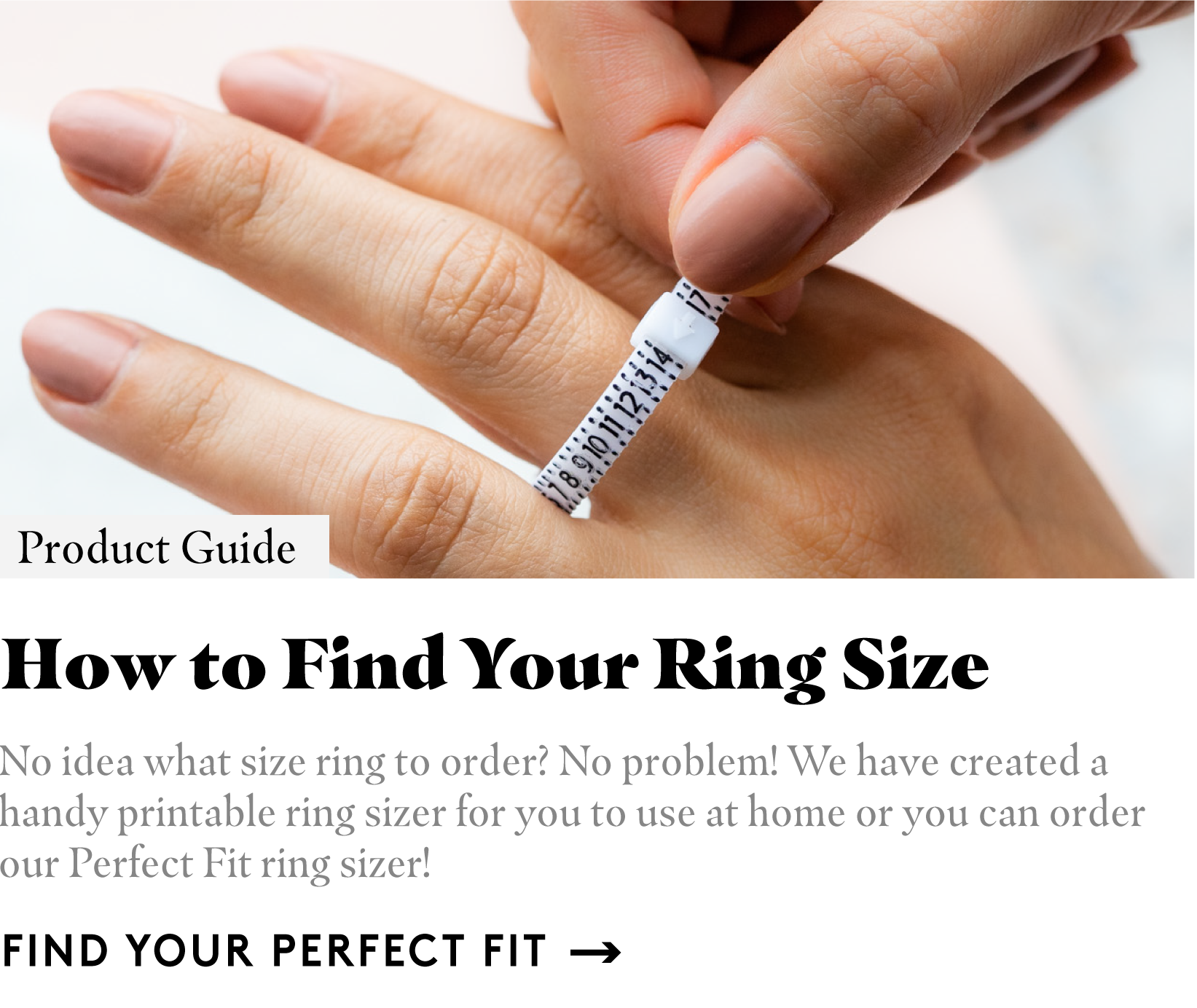 How to Find Your Ring Size
