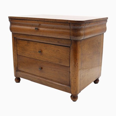Image of 19th Century Italian Louis Philippe Miniature Chest of Drawers
