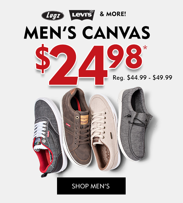 Men''s canvas $24.98. Shop Men''s Canvas