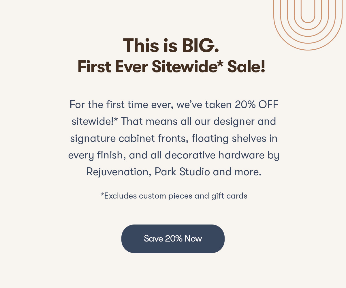 Celebrate Home with 20% off Sitewide!