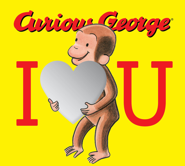 Curious George: I Love You (board book with mirrors)