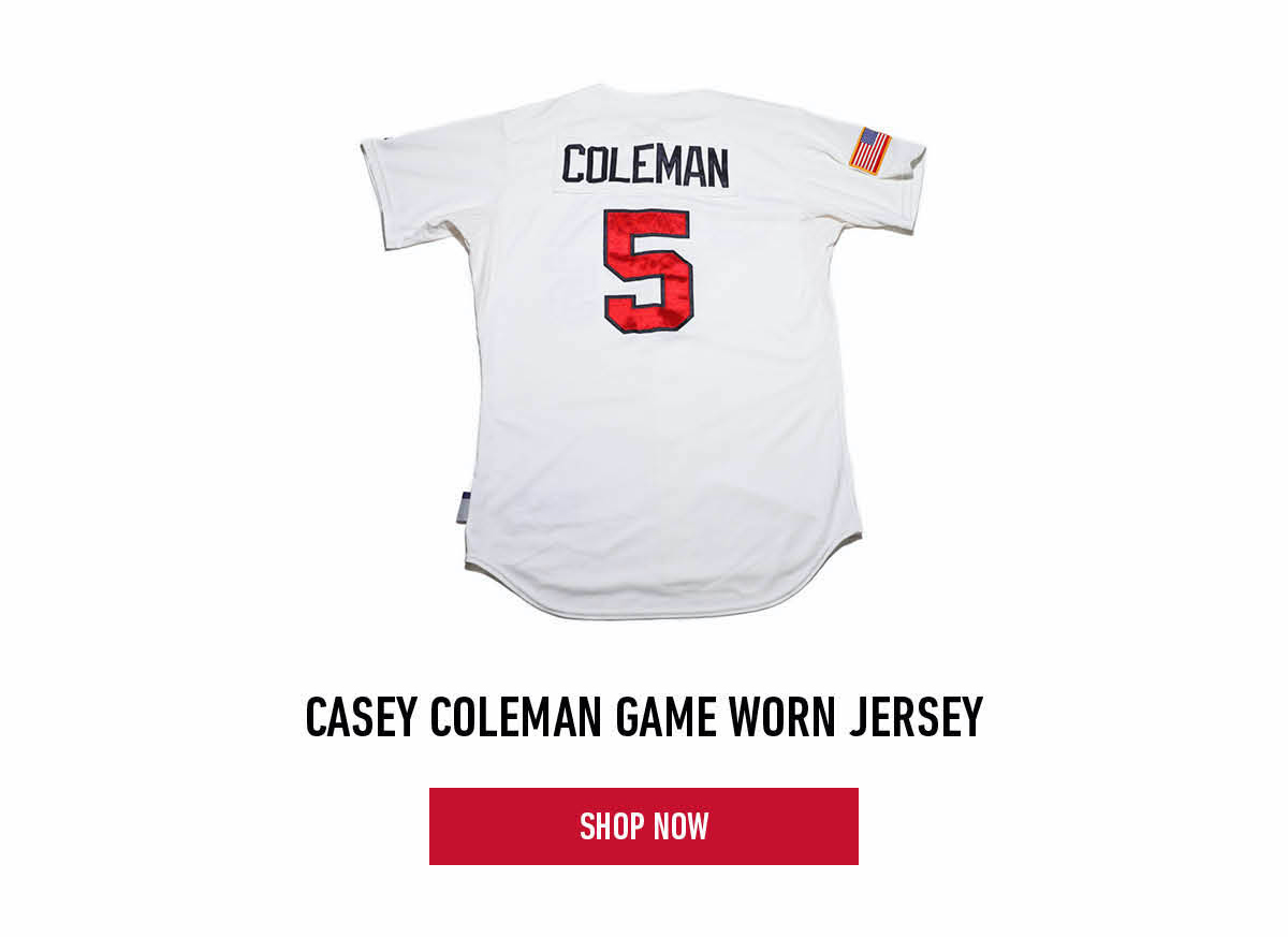 Casey Coleman Game Worn Jersey