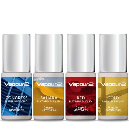 Image of Vapour2 Platinum E-Liquid Sample Pack
