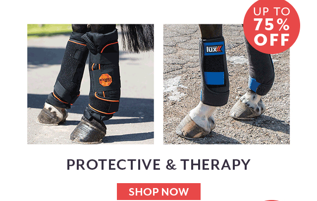 Up to 75% off Protective & Therapy.