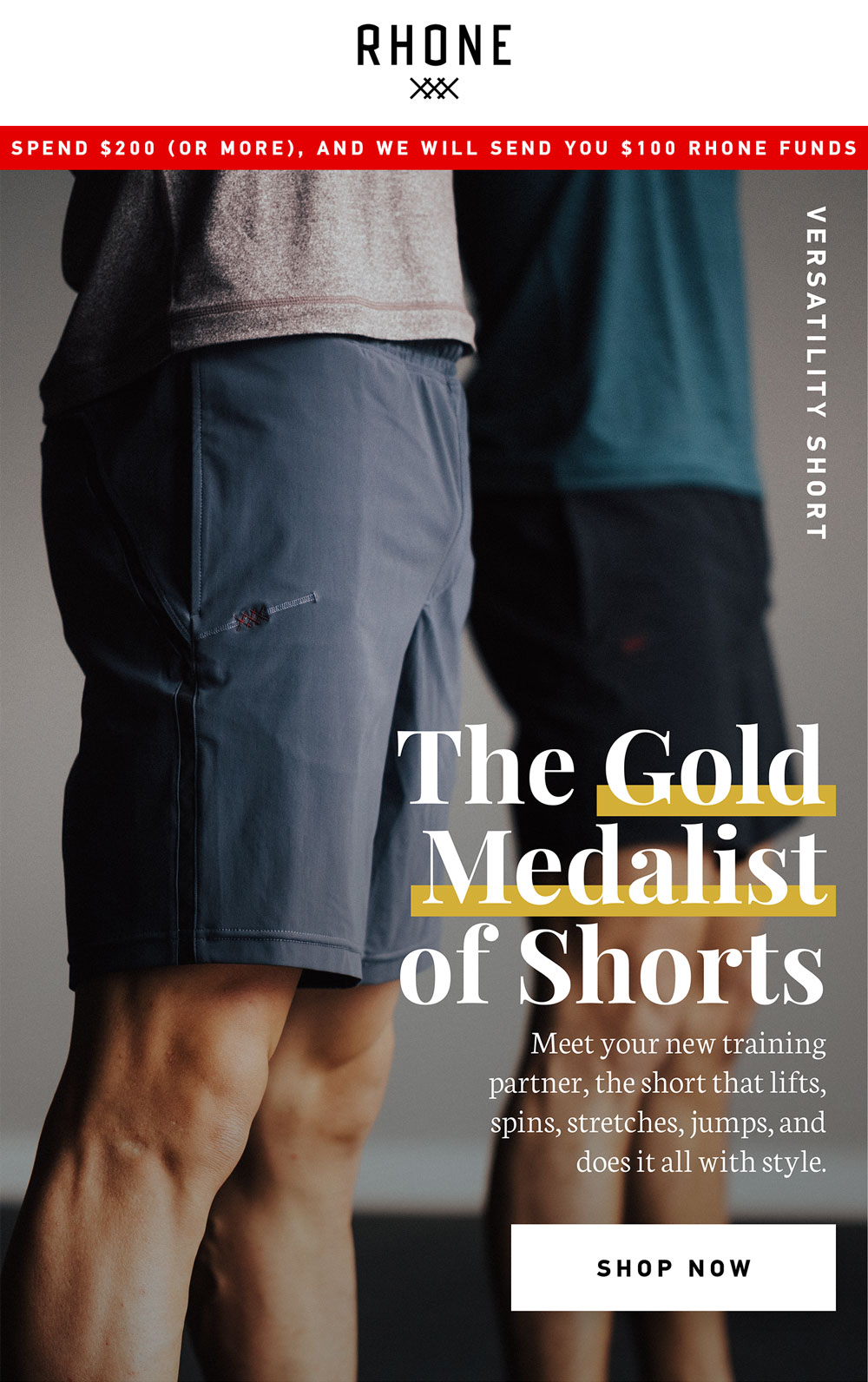 The Gold Medalist of Shorts