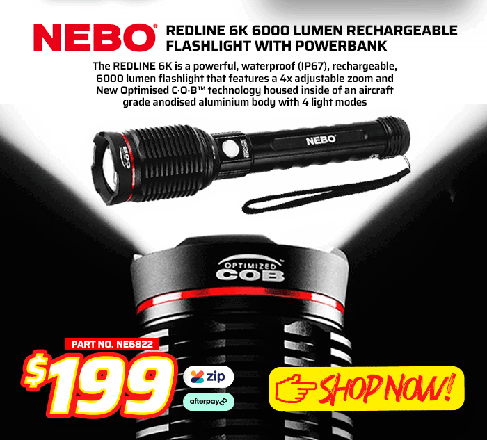 Nebo Rechargable flashlight