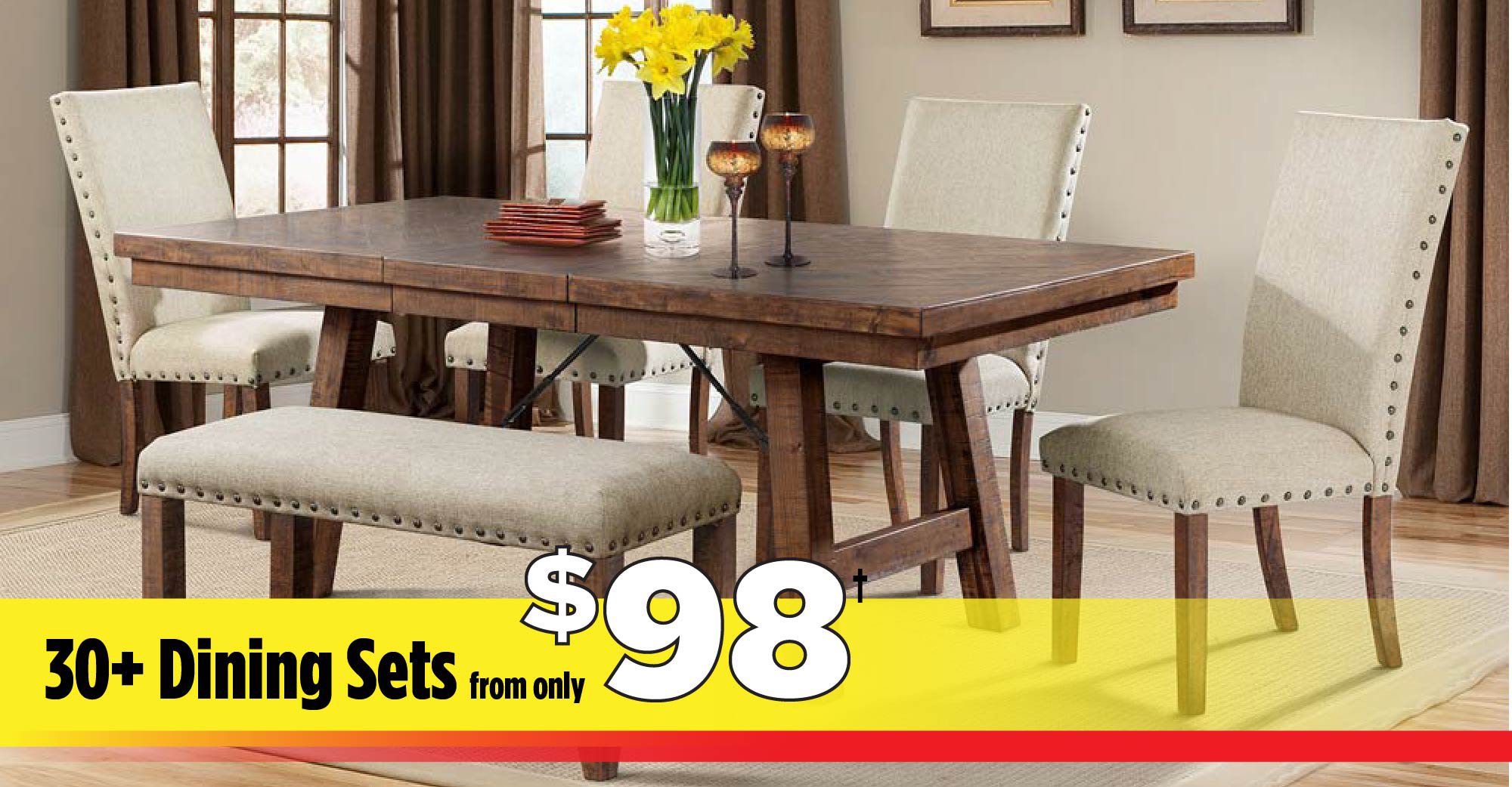 Dining Sets from only $98!