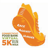 CONNECTICUT FOOD BANK VIRTUAL 5K RUN WALK - RACE AGAINST HUNGER