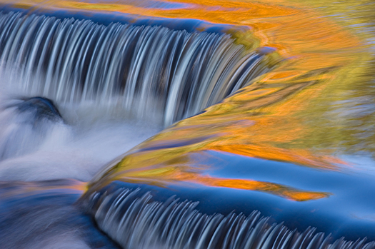 Bond Falls cascade, Michigan''s Upper Peninsula, USA