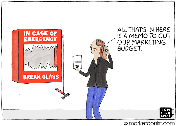 Marketing is More than Communication cartoon