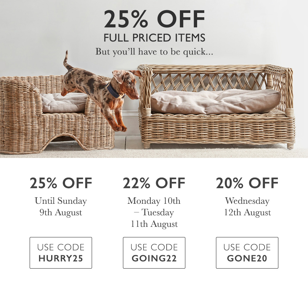 25% off with HURRY25