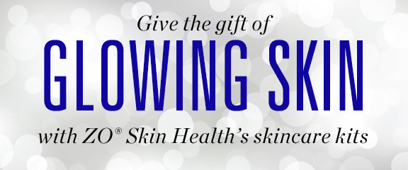 Give the gift of GLOWING SKIN with ZO® Skin Health’s skincare kits