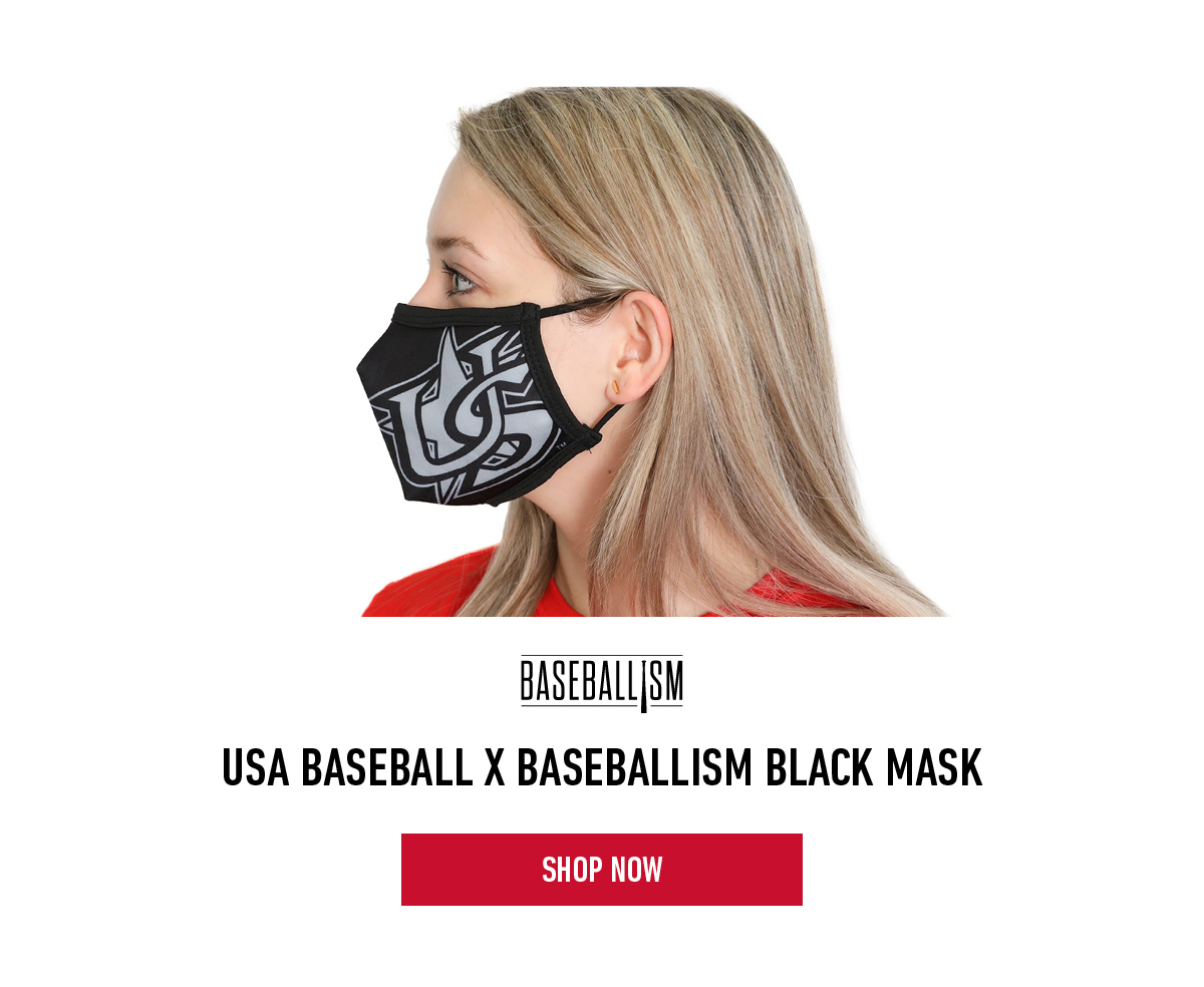 Baseballism Black Mask