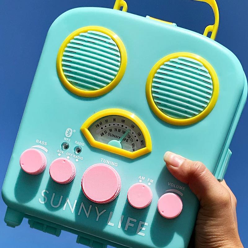 Image of Retro Fun Portable Beach + Pool Speaker 