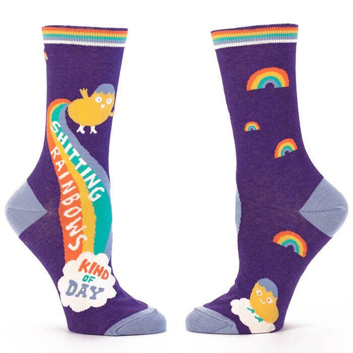 Image of Sh*tting Rainbows Kind Of Day Socks