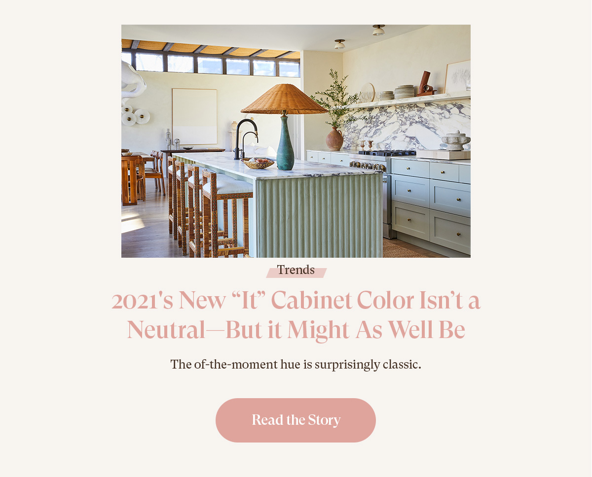 2021''s New "It" Cabinet Color