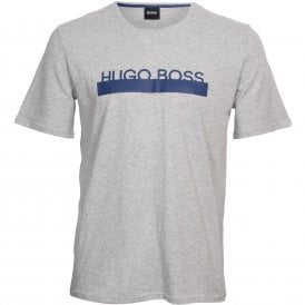 Identity Logo T-Shirt, Grey/blue