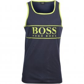 Innovation Beach Vest, Navy with lime contrast