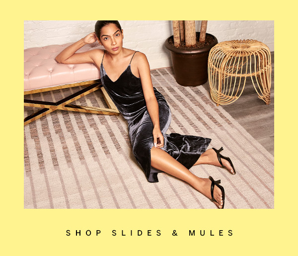 Shop Slides & Mules