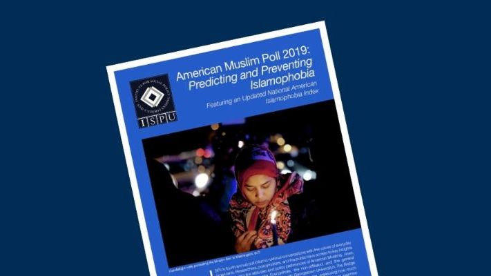 ISPU's American Muslim Poll 2019 report cover