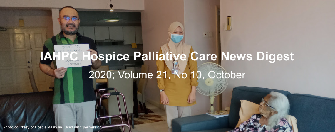 IAHPC Hospice Palliative Care News Digest, October 2020