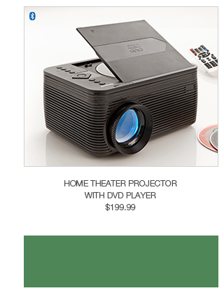 Home Theater Projector with DVD Player