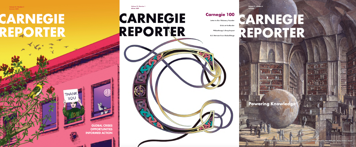 Carnegie Reporter Covers