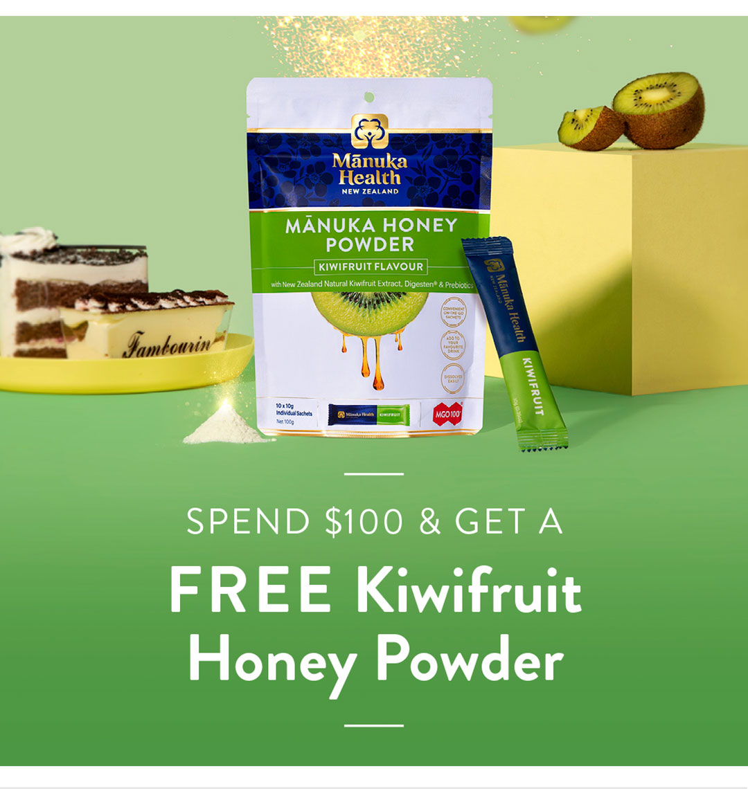 Manuka Honey powder promo