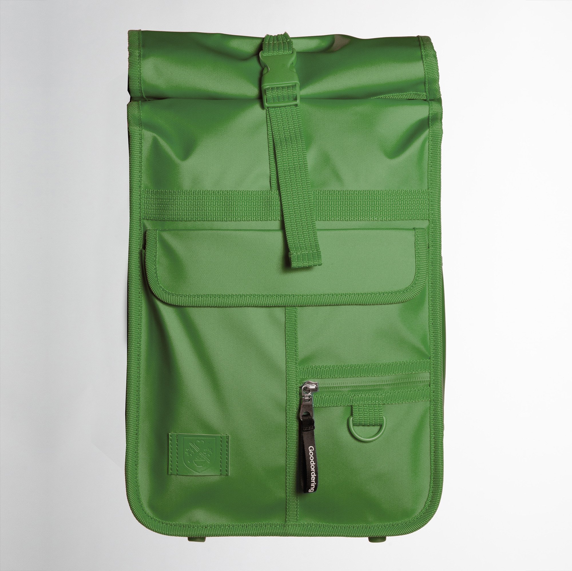 Eco Monochrome Rolltop Backpack Mini Green