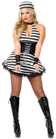 Image of Miss Detained Sexy Adult Costume